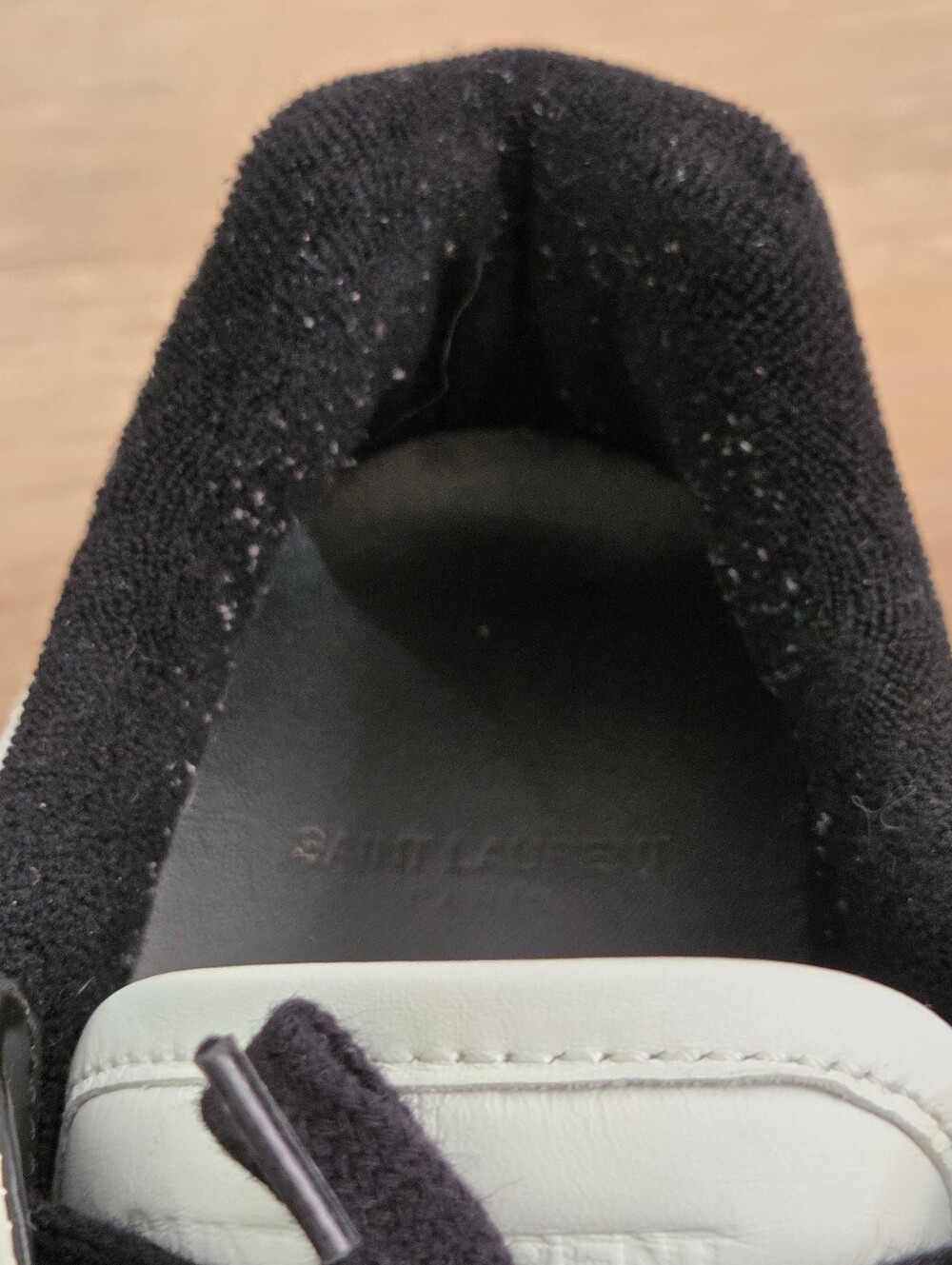 Saint Laurent Unisex Sl61 Low Top Sneaker 42.5 (M 9) Designer Streetwear Casual - Picture 8 of 13